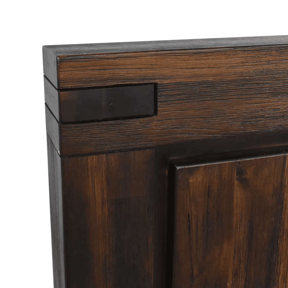 Prague Bourbon Solid Wood Bed - Mattressville