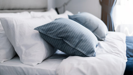 pillows on a mattress