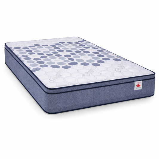 Doctor Firm Euro Top Mattress with foam core and firm support for back sleepers.