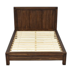 Prague Bourbon Solid Wood Bed - Mattressville