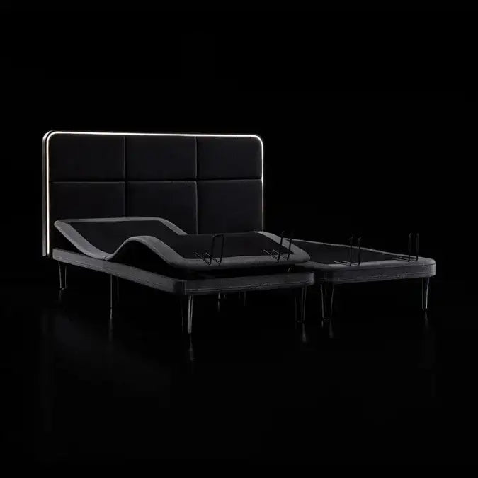 ErgoSportive smart adjustable bed with automatic anti-snore technology and head elevation.