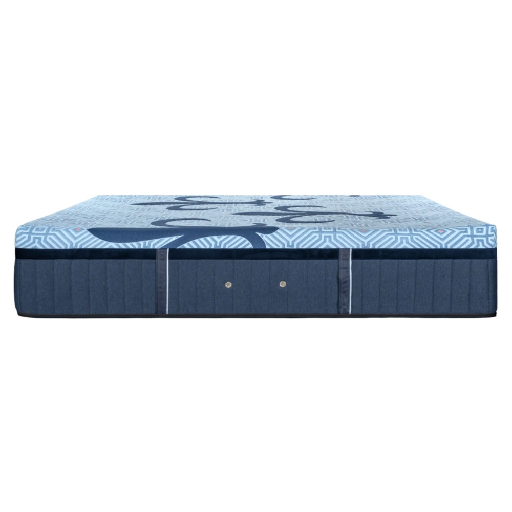Stearns and Foster Londynn Hybrid Mattress Side image on a white background