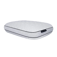 Stearns and Foster Memory Foam Pillow on a white background.