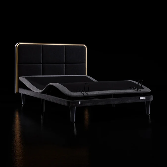ErgoSportive smart adjustable bed in Canada with head and foot articulation for personalized sleep comfort.
