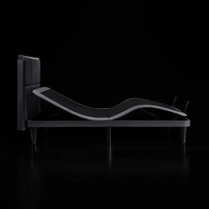 ErgoSportive smart adjustable bed in Zero Gravity position for spinal alignment and weightless comfort.