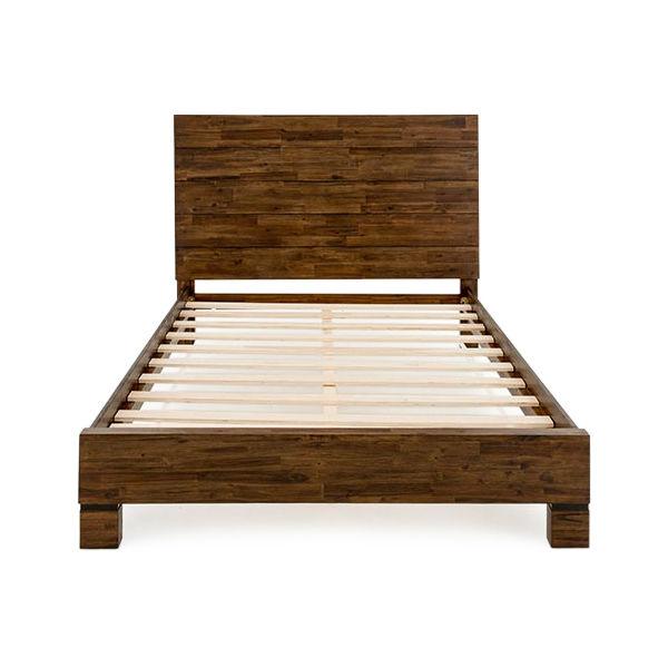 Newport Bourbon Solid Wood Bed - Mattressville