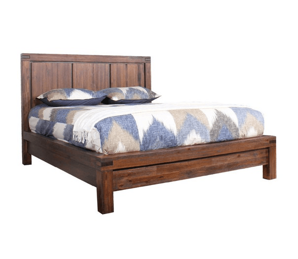 Prague Bourbon Solid Wood Bed - Mattressville